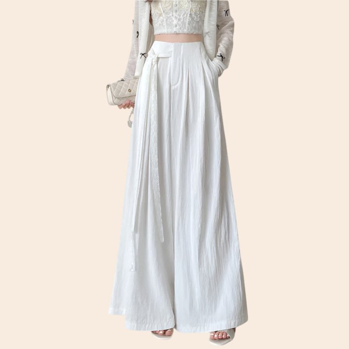 Macy – Breezy Women’s Linen Lace Bootcut Pants