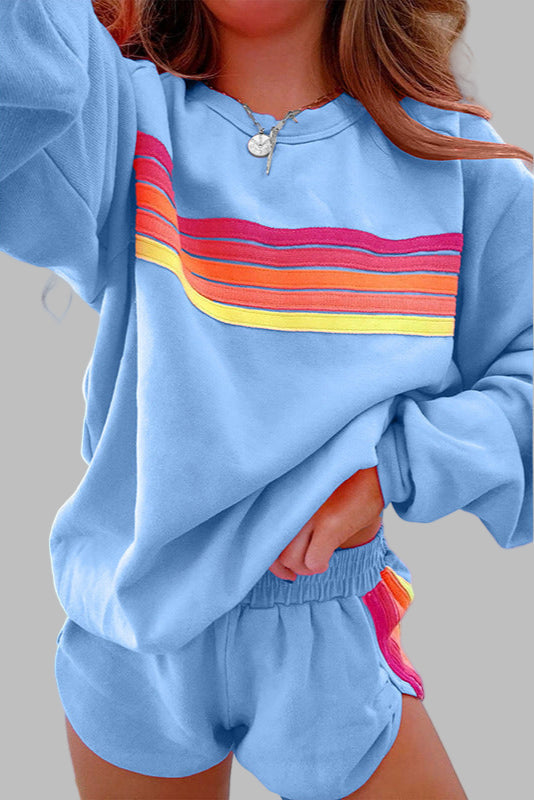 Elara – Women’s Striped Pyjama Set