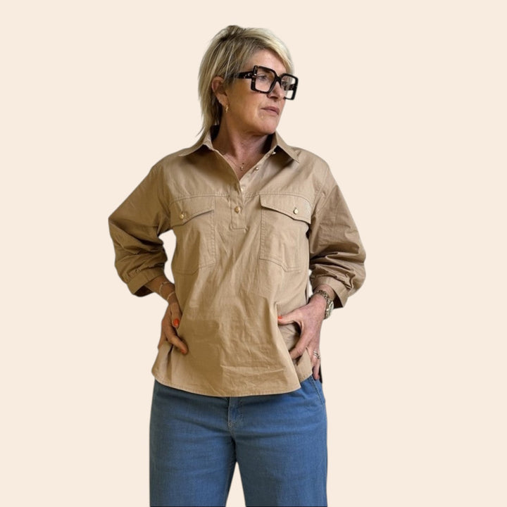 Madison – Relaxed-Fit Women’s Utility Shirt
