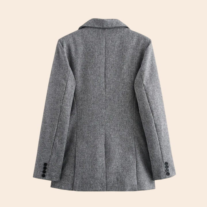 Colleen – Tailored Women’s Grey Blazer