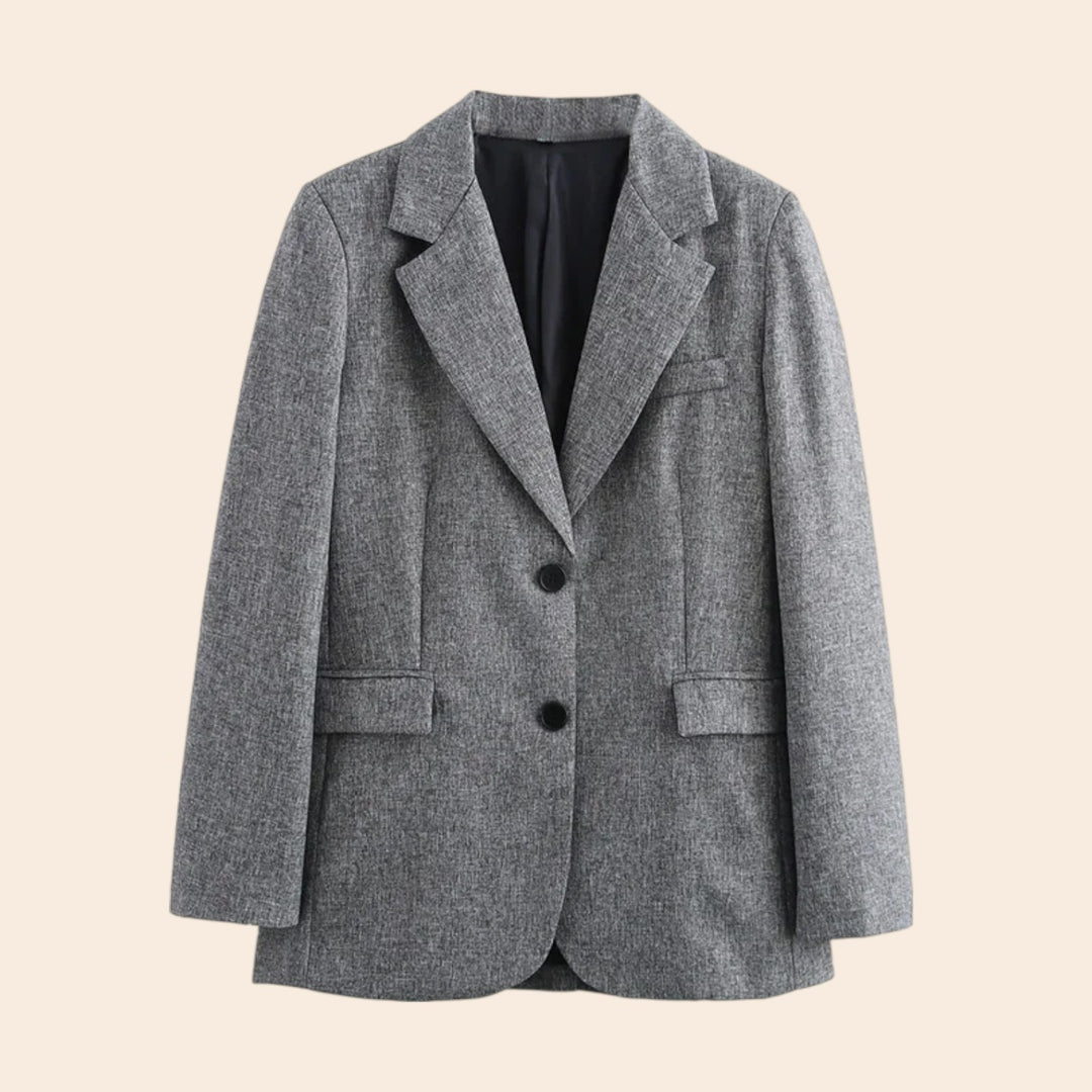 Colleen – Tailored Women’s Grey Blazer