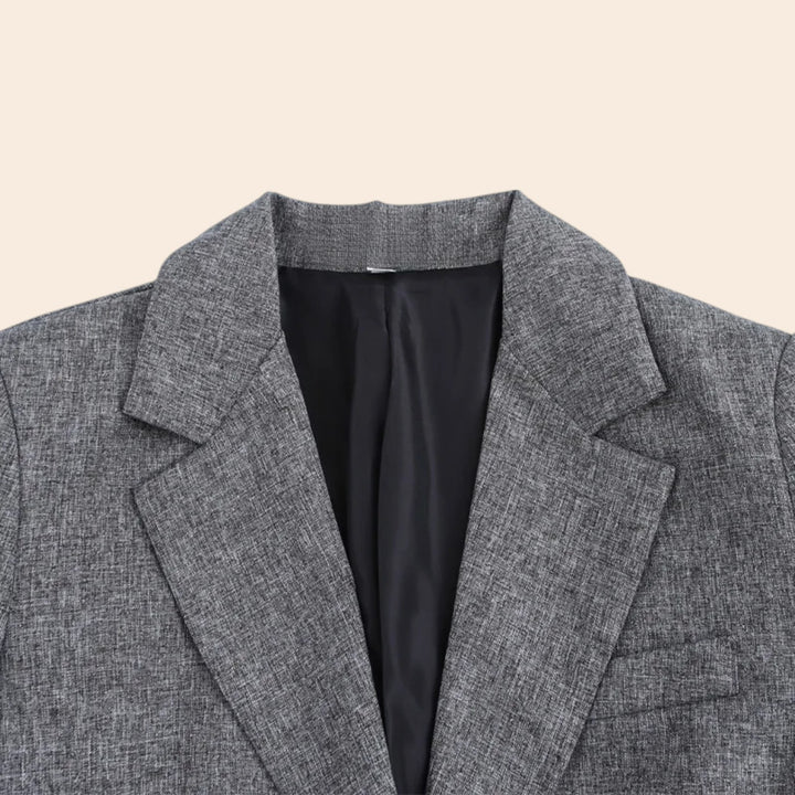 Colleen – Tailored Women’s Grey Blazer