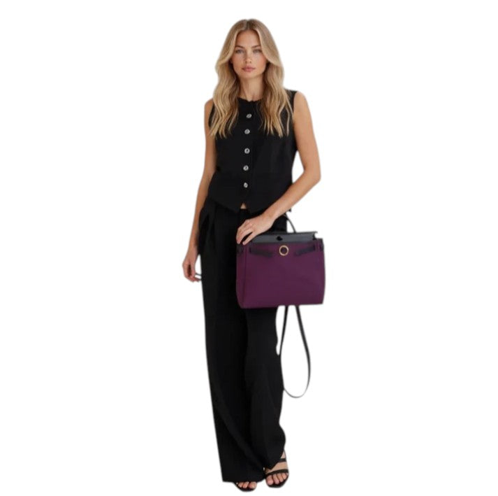 Alessia – Women’s Linen Two-Piece Set