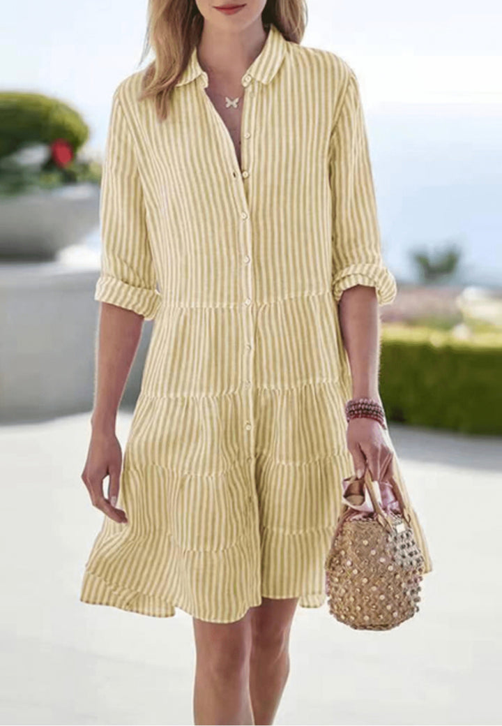 Gaile – Lightweight Striped Women’s Summer Dress