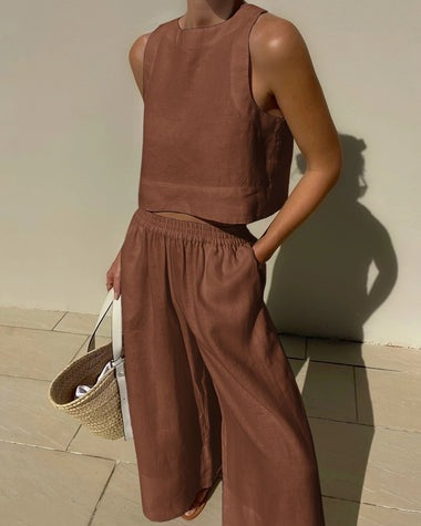 Marivic – Lightweight Women’s Summer Two-Piece Outfit