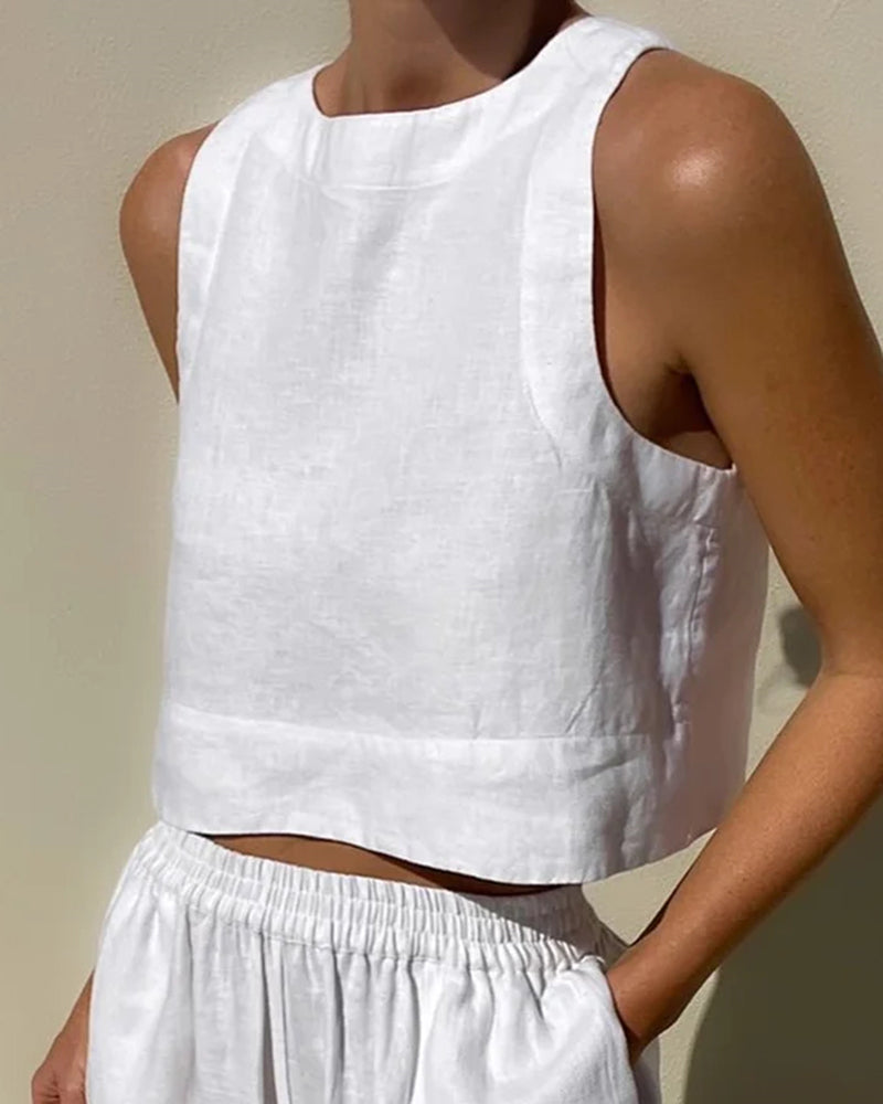 Marivic – Lightweight Women’s Summer Two-Piece Outfit