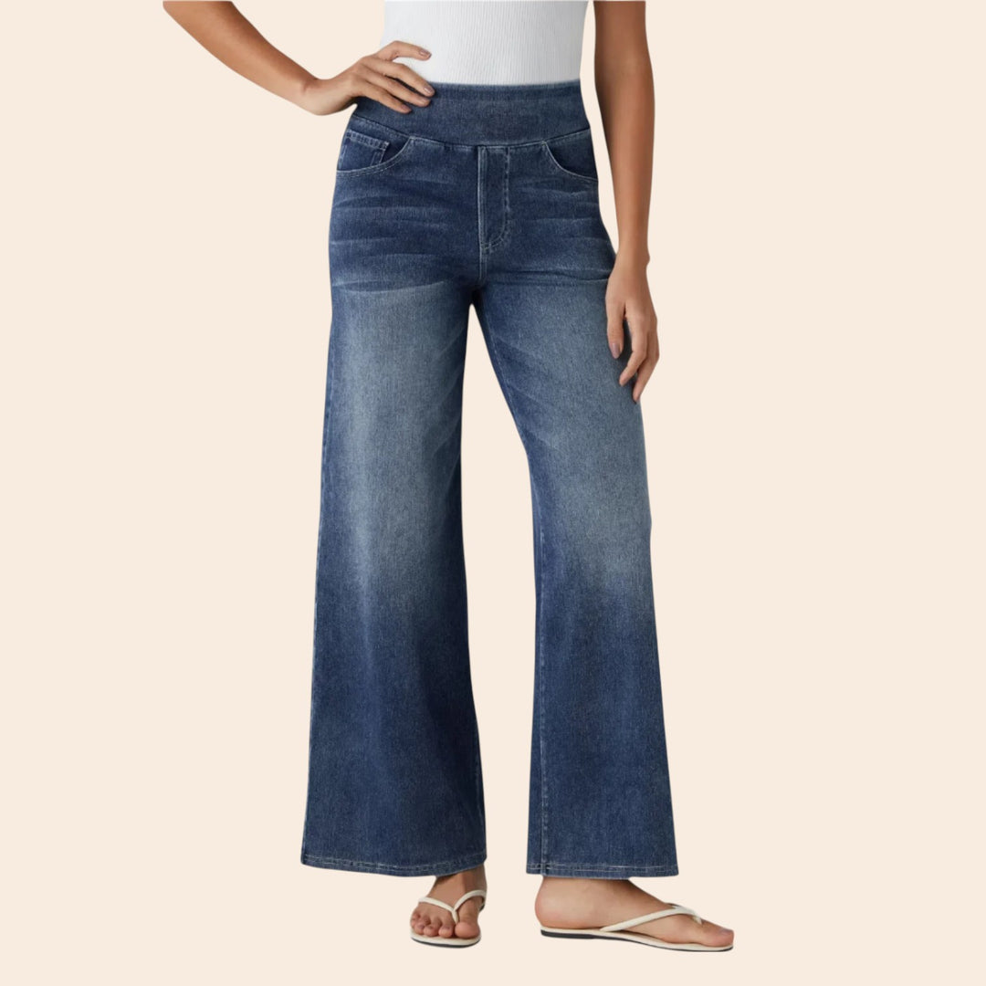 Freya – High-Waisted Women’s Stretch Trousers