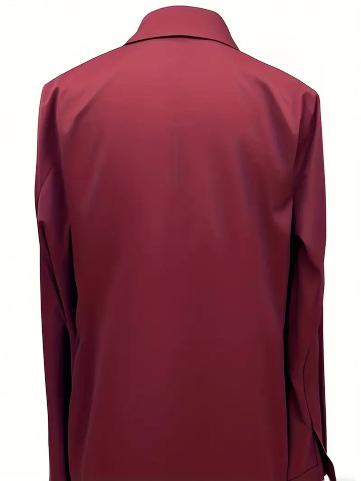 Rhiley – Satin Women’s V-Neck Blouse