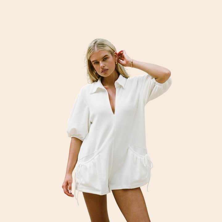 Alanna – Breezy Resort Wear Playsuit for Women