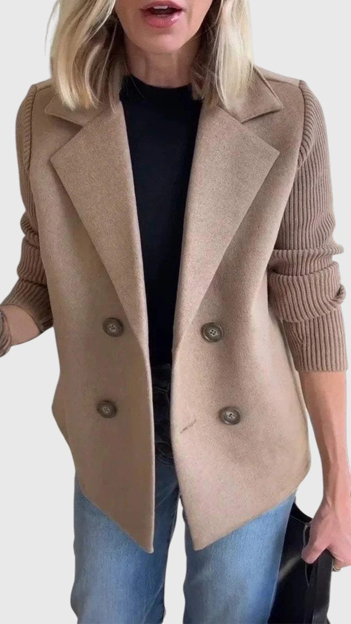 Stephie – Ribbed Knit Women’s Casual Blazer