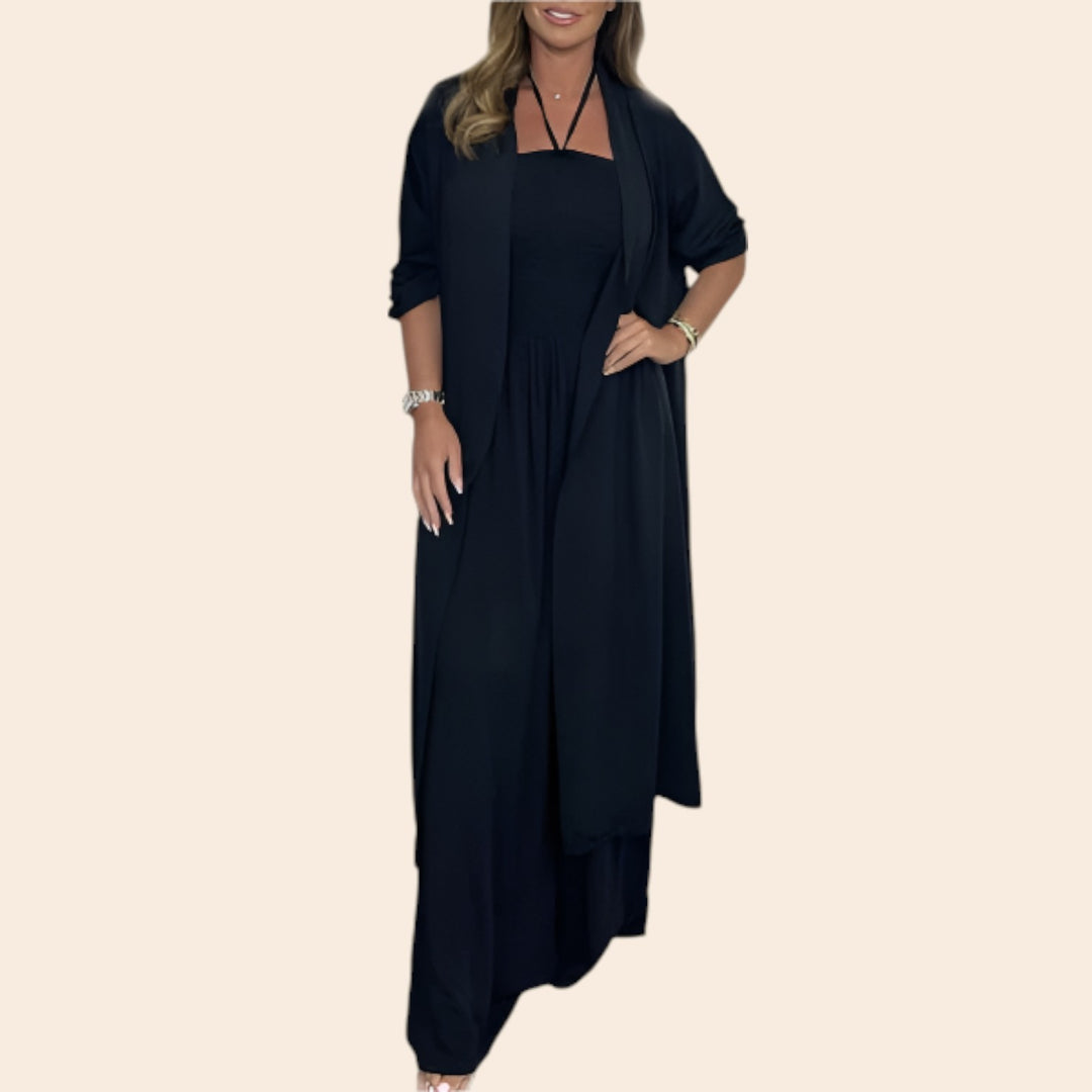 Matilda – Women’s Cardigan & Jumpsuit Set