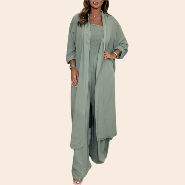 Matilda – Women’s Cardigan & Jumpsuit Set