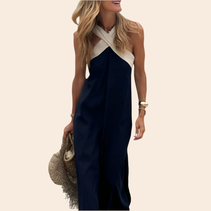 Alice – Elegant Women’s Halter Neck Dress