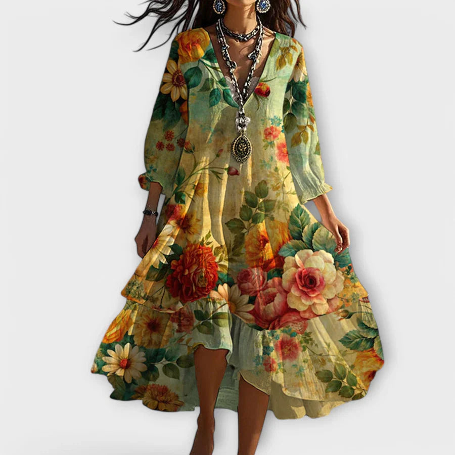 Shaira – Lightweight Floral Women’s Day Dress